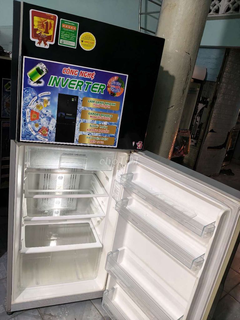 Tủ lạnh Inverter 260L còn zin. Mua bán Tủ lạnh tại Huyện Hóc Môn Tp Hồ Chí Minh được đăng bởi long hình 1