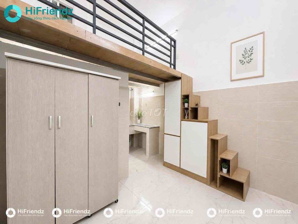 🔥PHÒNG TRỌ SINH VIÊN CÓ GÁC FULL NỘI THẤT THANG MÁY - ETOWN CỘNG HOÀ