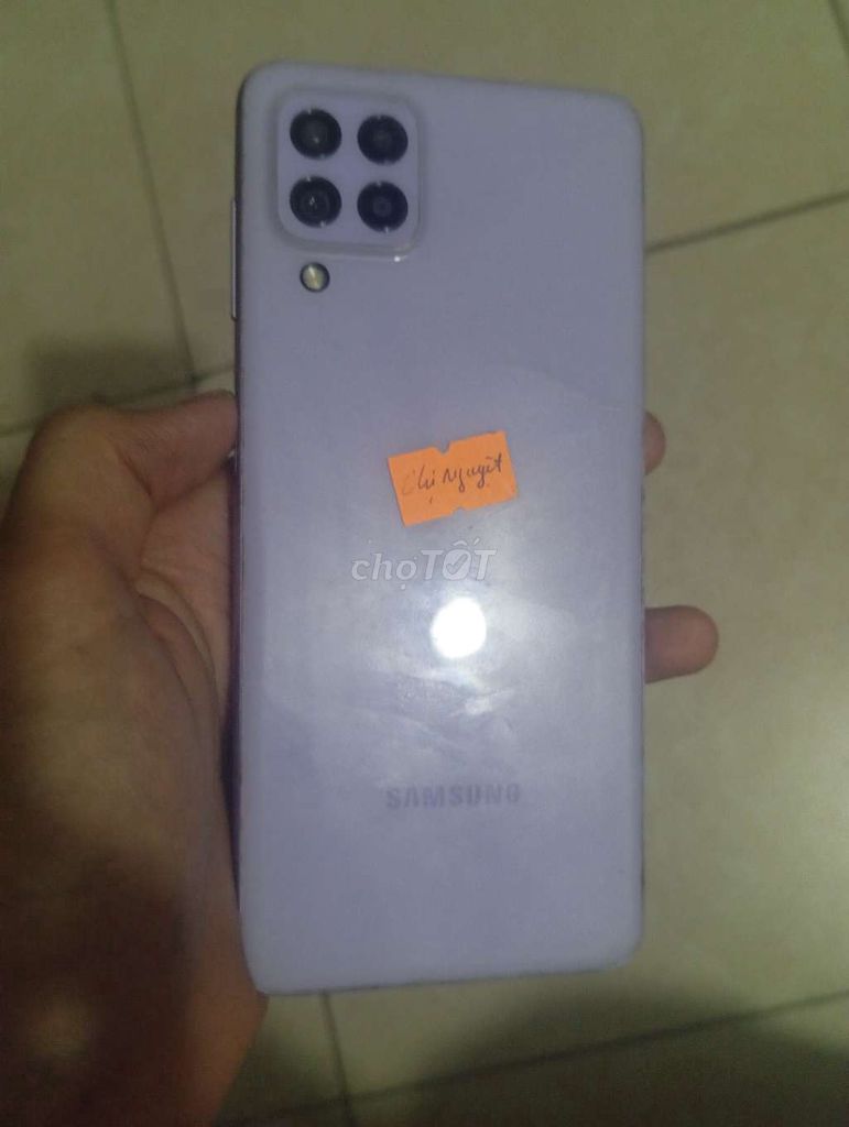 Samsung A22 Tím Màn hình đen. Mua bán Điện thoại tại Thành phố Thái Nguyên Thái Nguyên được đăng bởi Vng hình 1