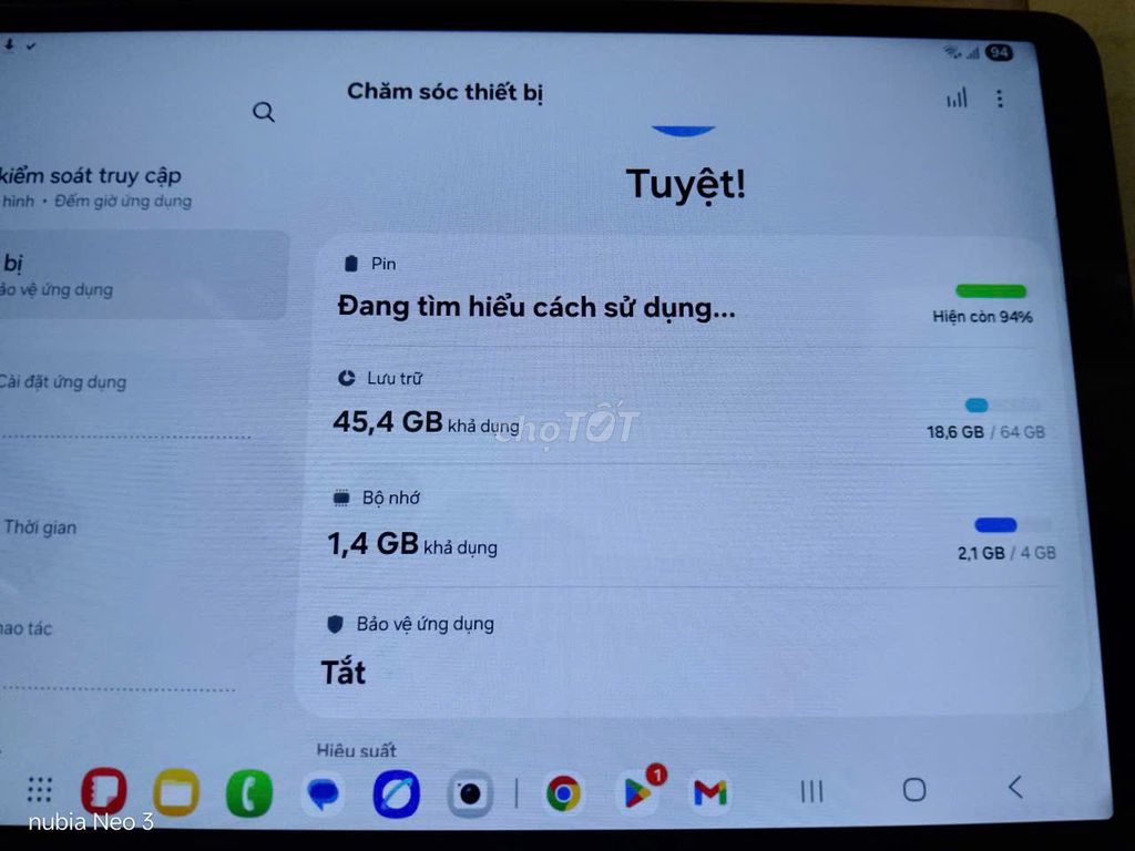 Samsung Galaxy Tab A9 4GB/64GB trắng. Mua bán Máy tính bảng tại Huyện Nhà Bè Tp Hồ Chí Minh được đăng bởi Duy Hưng hình 1