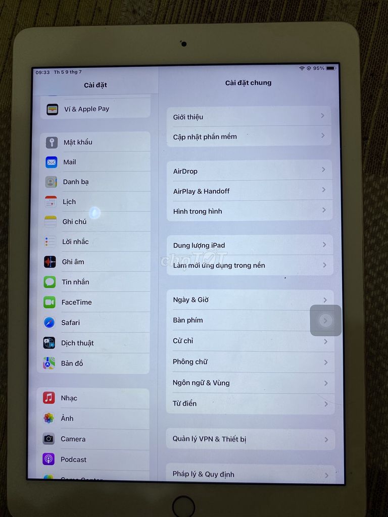 Apple iPad Air 2 Vàng. Mua bán Máy tính bảng tại Thành phố Biên Hòa Đồng Nai được đăng bởi Trùng Dương hình 1