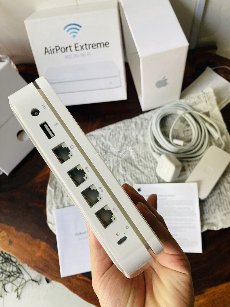 Bộ phát wifi Apple Aiport Extreme fullbox Seal