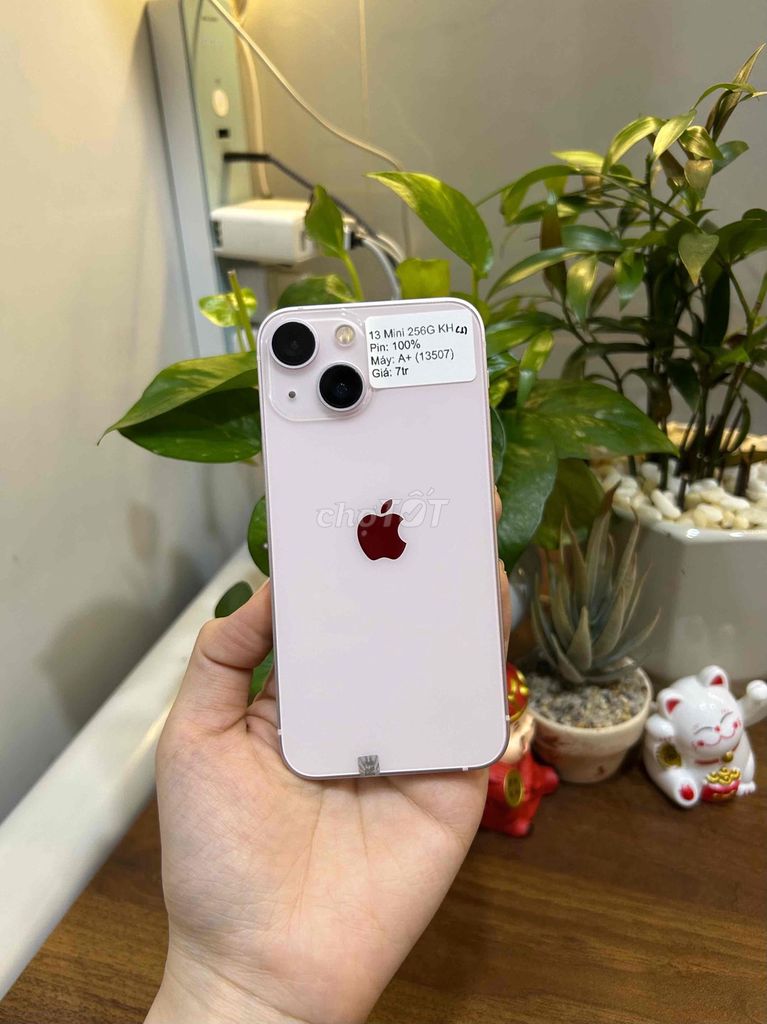 Apple iPhone 13 Mini 256GB Hồng Zin đẹp pin new. Mua bán Điện thoại tại Huyện Hóc Môn Tp Hồ Chí Minh được đăng bởi SIRI STORE HCM hình 1