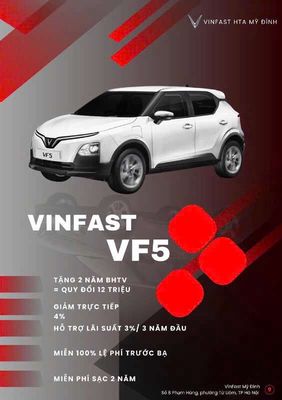 VinFast VF5 Plus 2025. Mua bán Ô tô tại Quận Cầu Giấy Hà Nội được đăng bởi Phạm Văn Kiên