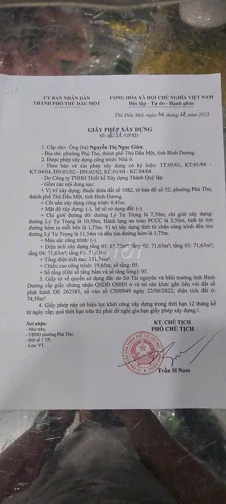 Bán đất mặt tiền Nguyễn Tri Phương - Lý Tự Trọng, TP.HCM