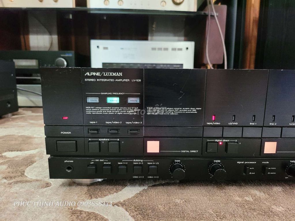 Ampli LUXMAN LV-109 Có DAC