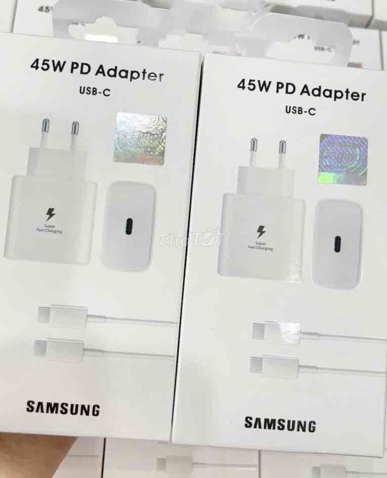 Bộ sạc Samsung 45W Type-C 1m Trắng. Mua bán Phụ kiện (Màn hình, Chuột...) tại Quận Bình Thạnh Tp Hồ Chí Minh được đăng bởi TMOBILE GIÁ TỐT NHẤT hình 1
