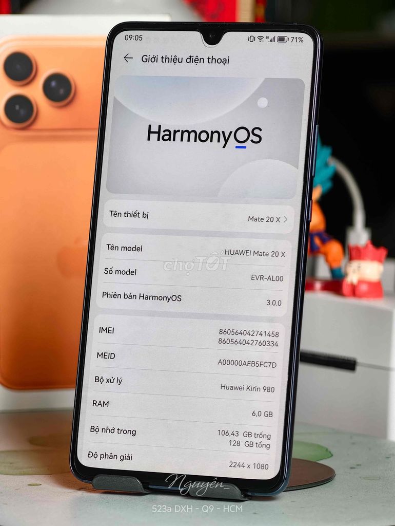 Huawei Mate 20X 6GB/128GB Xanh đen. Mua bán Điện thoại tại Thành phố Thủ Đức Tp Hồ Chí Minh được đăng bởi Nguyên hình 1