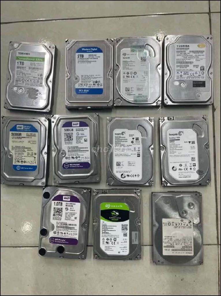 Ổ cứng HDD 80GB-500GB(có thể nhiều hơn)PC/Laptop. Mua bán Linh kiện (RAM, Card...) tại Thành phố Quảng Ngãi Quảng Ngãi được đăng bởi Nguyễn Quý hình 1
