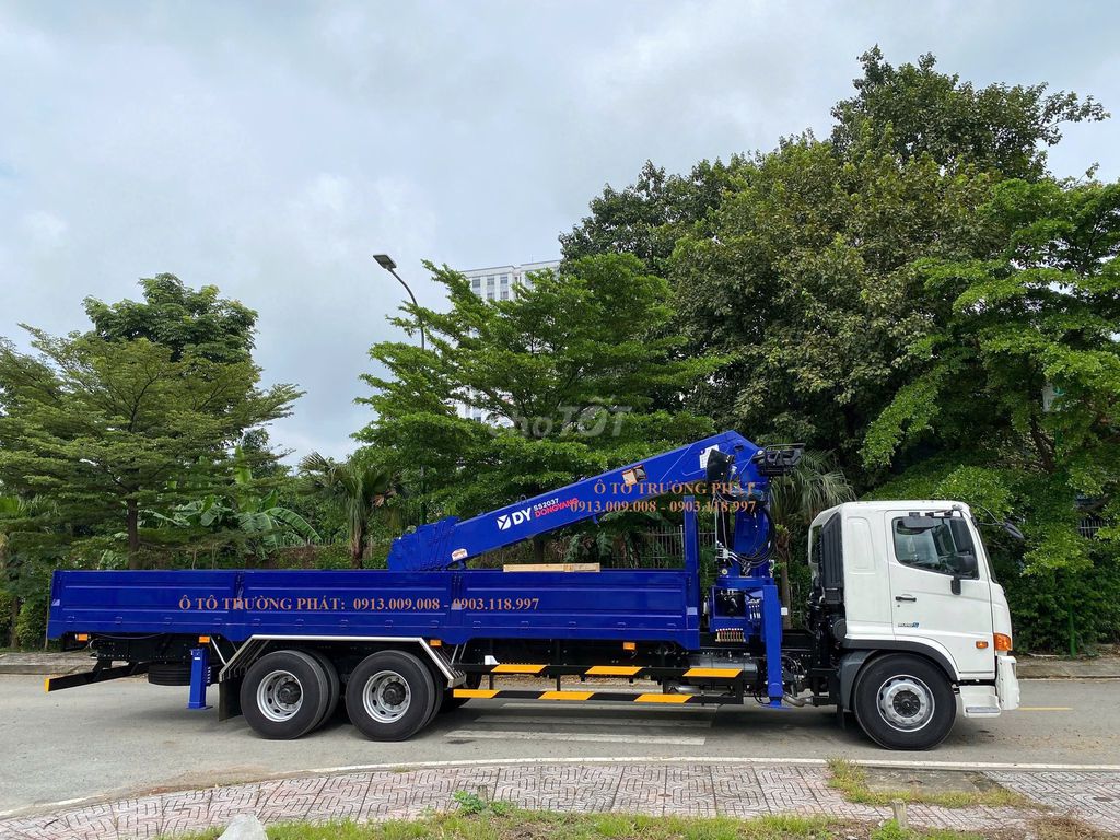 Bán Hino 15 Tấn Cẩu DONGYANG 8tấn 6 khúc và 7 khúc. Mua bán Xe tải, xe ben tại Quận 12 Tp Hồ Chí Minh được đăng bởi Mr Thành hình 4