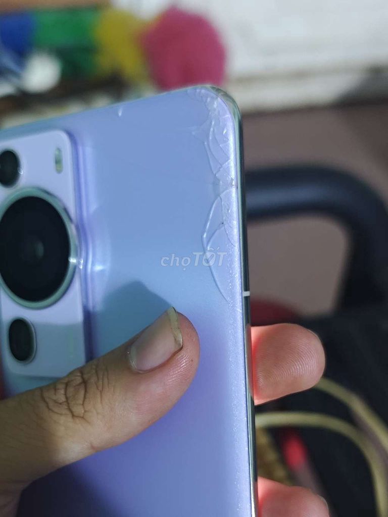 Huawei P60 Pro 256GB Tím Nứt lưng. Mua bán Điện thoại tại Huyện Hóc Môn Tp Hồ Chí Minh được đăng bởi long hình 1
