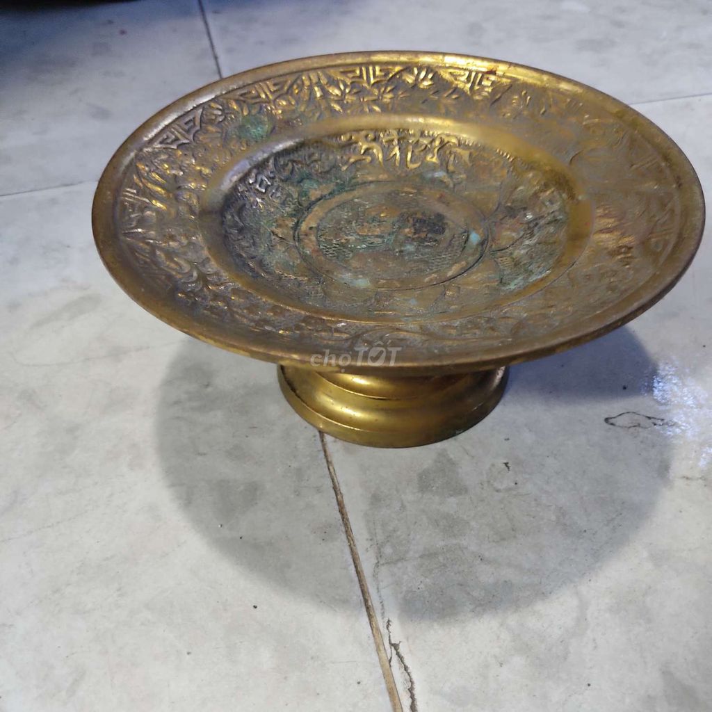 Cổ bồng Đồng Vàng đồng Đựng trái cây. Mua bán Đồ sưu tầm, đồ cổ tại Thành phố Thuận An Bình Dương được đăng bởi Nguyễn Ngọc hình 1