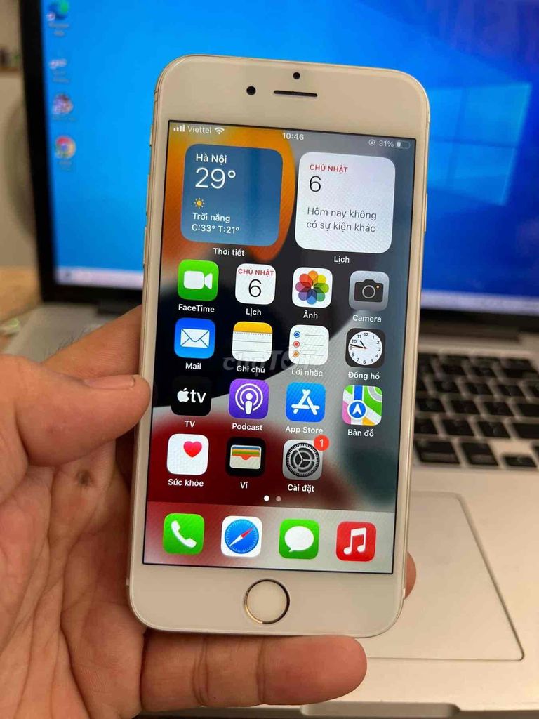 IPHONE 6s quốc tế bộ nhớ 64gb icloud sạch sẽ