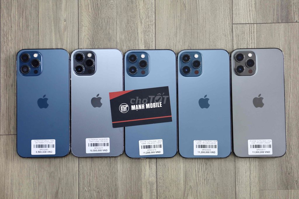 Apple iPhone 12 Pro Max 128GB zin full. Mua bán Điện thoại tại Huyện Đức Trọng Lâm Đồng được đăng bởi Mạnh Mobile hình 1