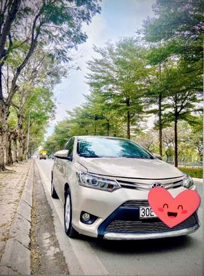 Toyota Vios 2017 E CVT Vàng cát