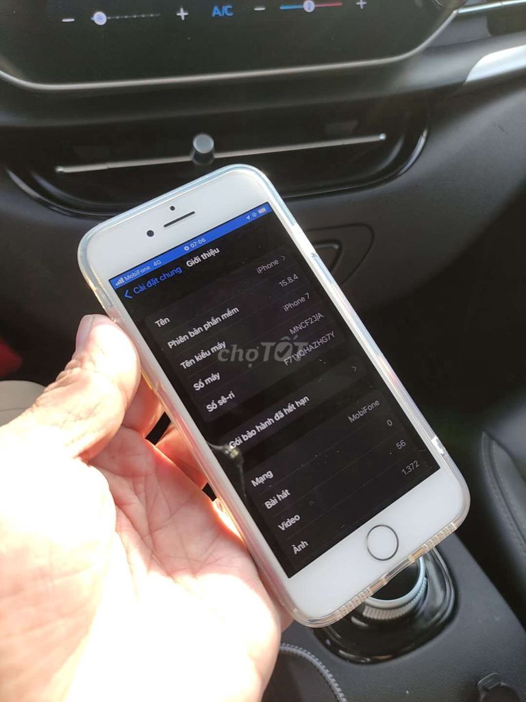 Apple iPhone 7 32GB Bạc. Mua bán Điện thoại tại Thành phố Thủ Dầu Một Bình Dương được đăng bởi Hồng Trần Tiên hình 1