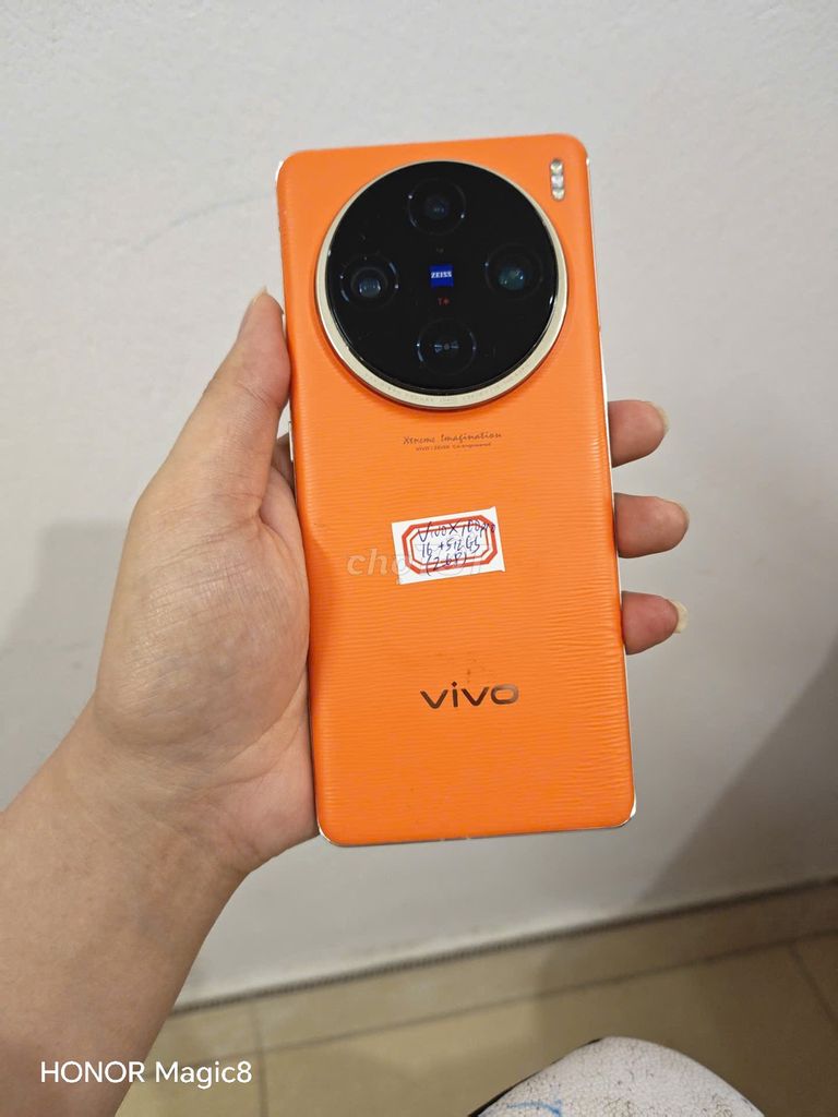 Vivo X100 pro 16+512Gb pin 93%. Mua bán Điện thoại tại Huyện Sóc Sơn Hà Nội được đăng bởi Vuong Xuan Hung hình 1