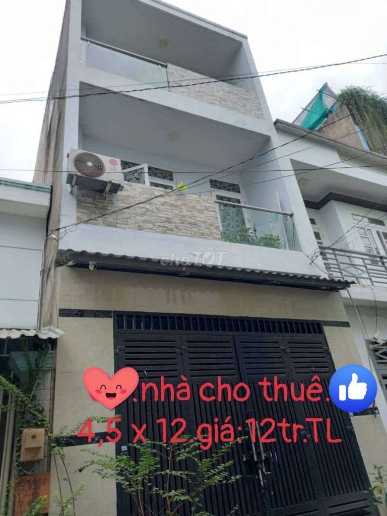 CHO THUÊ NHÀ  ĐƯỜNG SỐ 8 PHỞ HÙYNH TRÂM