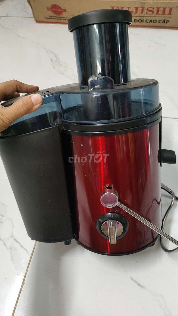 Máy ép trái cây Silver Crest Đỏ. Mua bán Bếp, lò, đồ điện nhà bếp tại Huyện Bến Lức Long An được đăng bởi bella truong shop hình 1