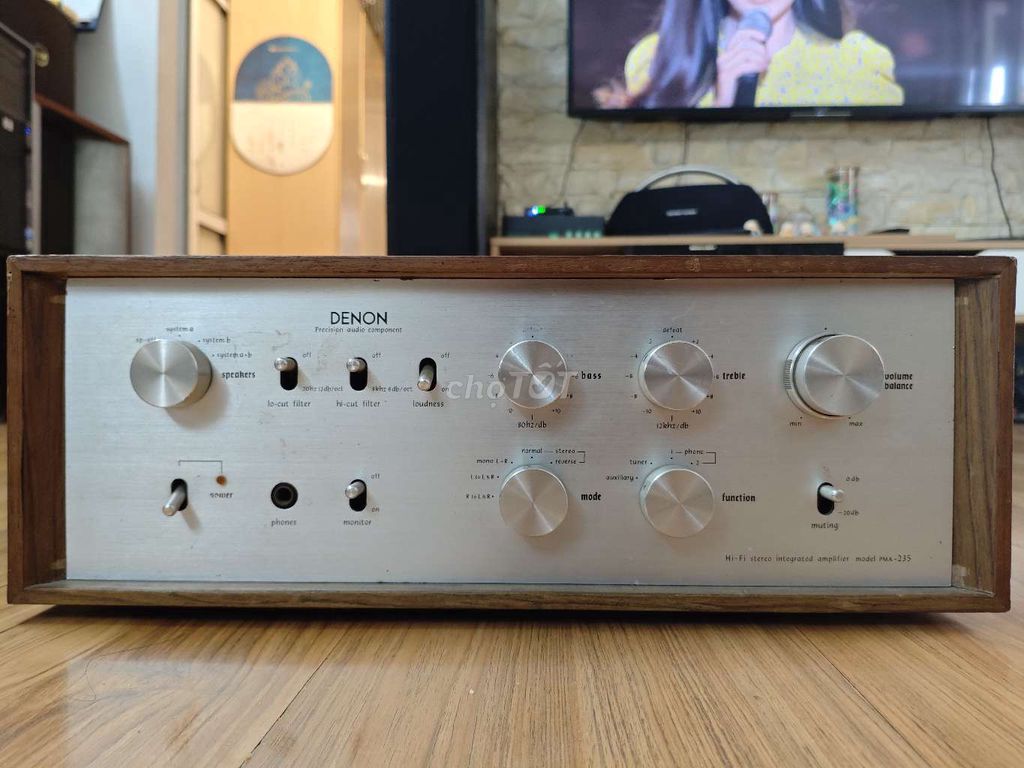 Ampli Denon PMA 235 Gỗ Nâu. Mua bán Tivi, Âm thanh tại Quận Đống Đa Hà Nội được đăng bởi laivandiem hình 1