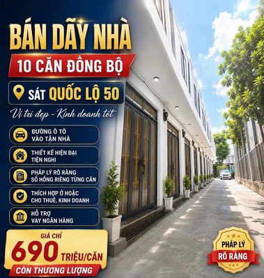 🏡BÁN NHÀ LIỀN KỀ HIỆN ĐẠI - MẶT TIỀN 4M - CHỈ 690 TRIỆU.