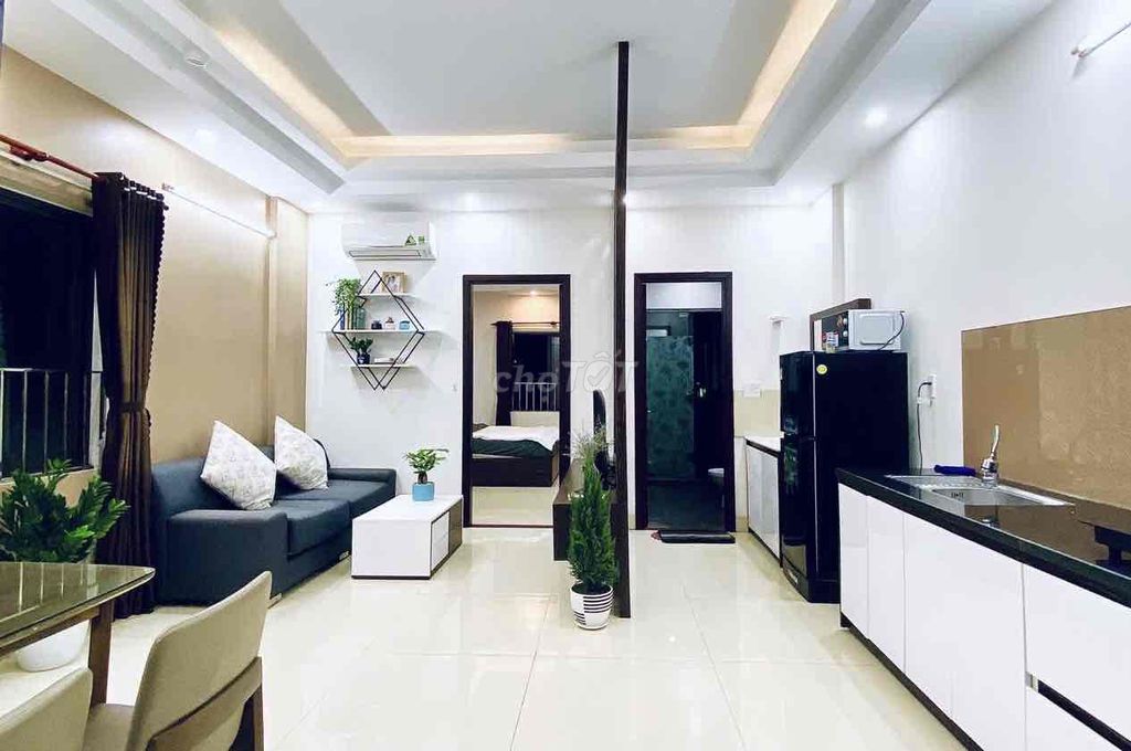 Căn hộ 1pn mặt tiền trần hưng đạo, ngay cầu sông hàn, sơn trà