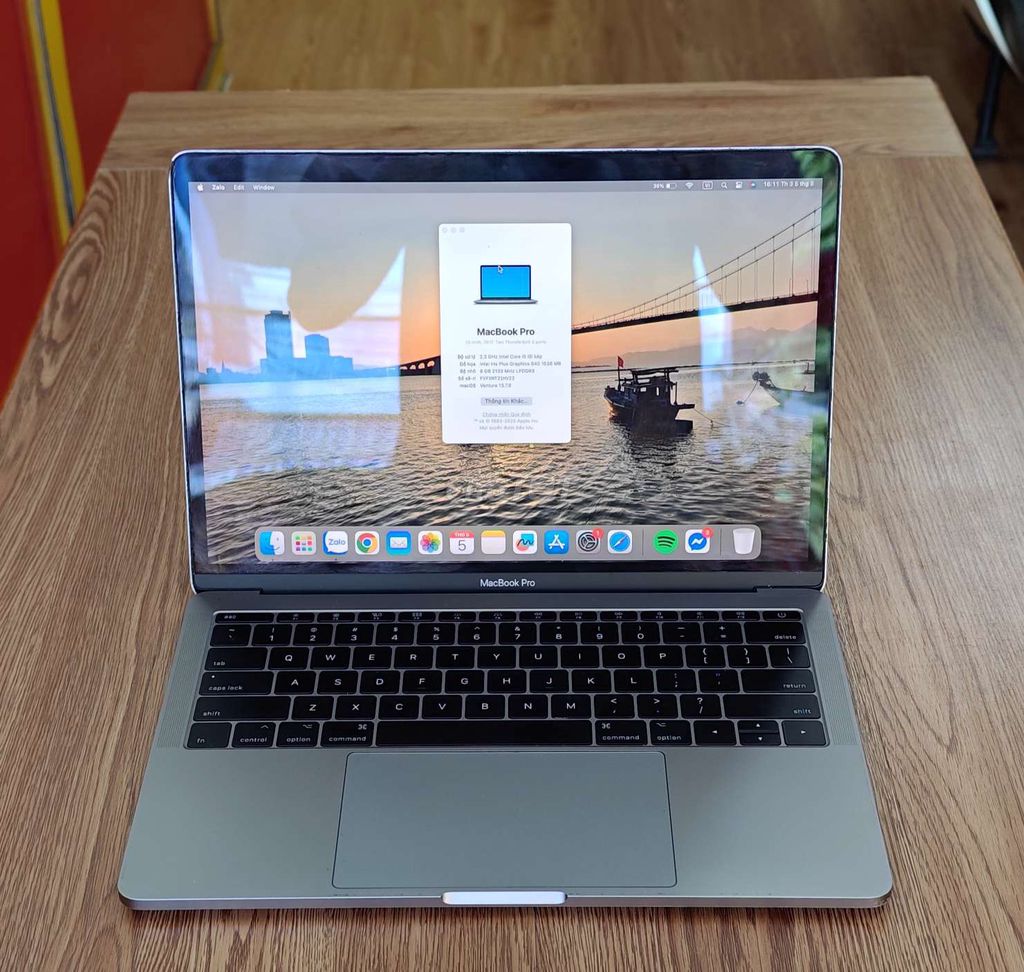 Macbook Pro 2017 i5 13 inch 8GB/256GB. Mua bán Laptop tại Quận Thanh Khê Đà Nẵng được đăng bởi Kim Hoa hình 1