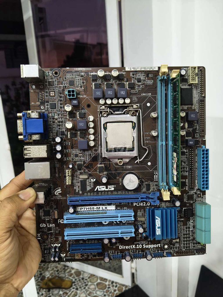 Combo chữa cháy Main Asus H55 + i5 760 + 4G