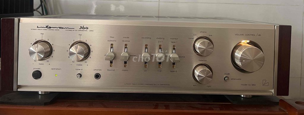 Bộ Pre Pow Luxman CL 360 + M7i. Mua bán Tivi, Âm thanh tại Huyện Bình Chánh Tp Hồ Chí Minh được đăng bởi Phạm Lợi hình 1