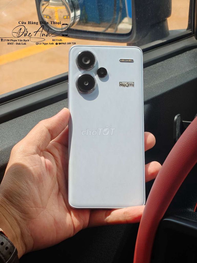 Xiaomi Redmi Note 13 Pro Plus 5G 256GB Trắng. Mua bán Điện thoại tại Thành phố Buôn Ma Thuột Đắk Lắk được đăng bởi Đức Anh Retail hình 1