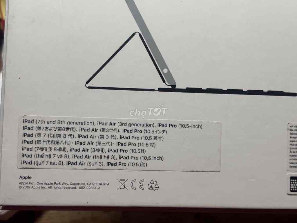 Bàn Phím Ipad Smartkey fullbox like new. Mua bán Phụ kiện (Màn hình, Chuột...) tại Huyện Tân Châu Tây Ninh được đăng bởi tuấn linh hình 1