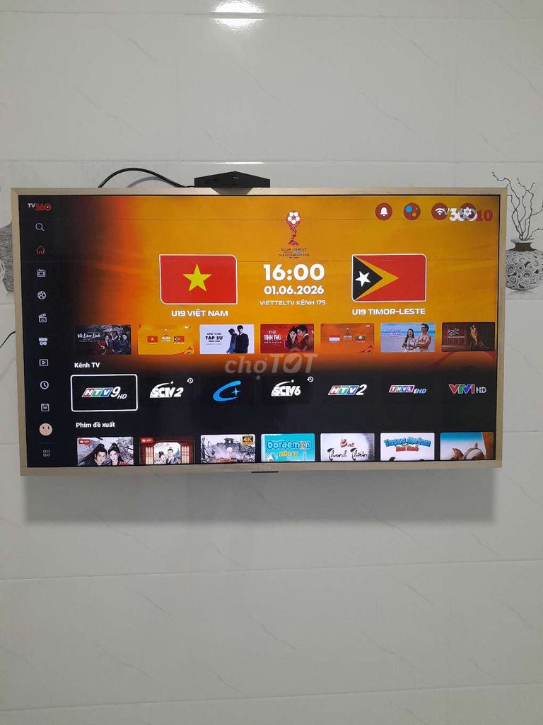 Tivi TCL 43 inch Sắc nét phía trên có 2 sọc mờ . Mua bán Tivi, Âm thanh tại Huyện Hóc Môn Tp Hồ Chí Minh được đăng bởi Chú bảy hình 1