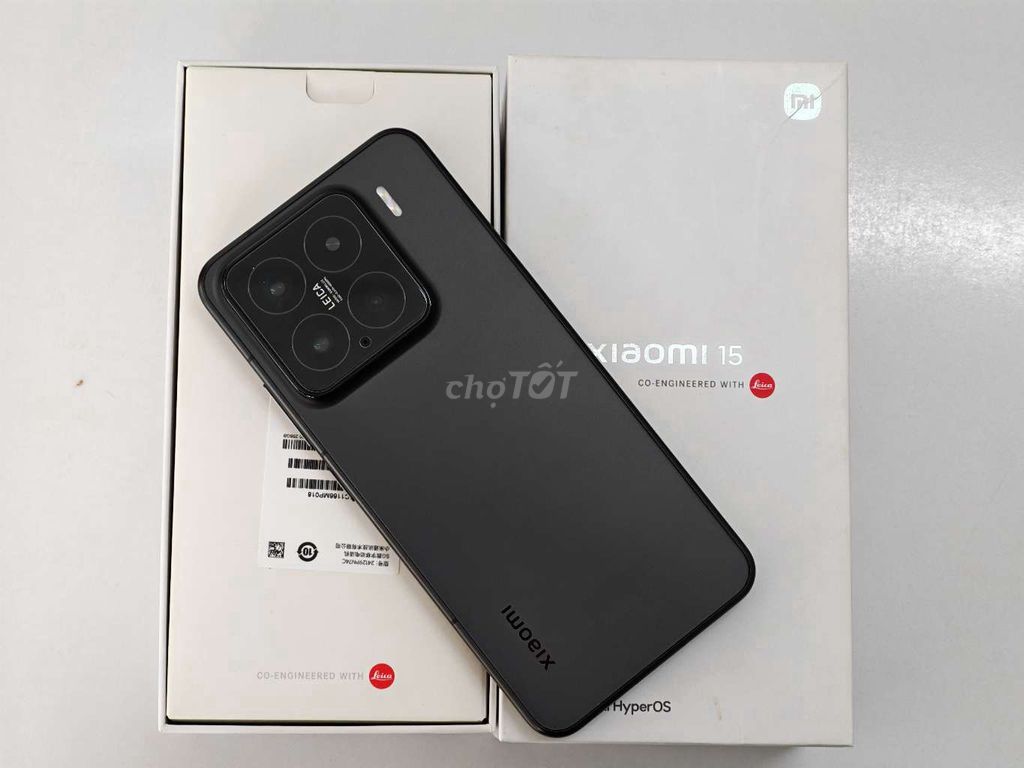 Xiaomi 15 256GB Đen Fullbox. Mua bán Điện thoại tại Quận Ninh Kiều Cần Thơ được đăng bởi Lê Khang hình 1