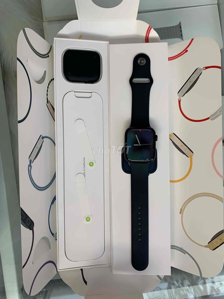 Bán apple watch sr8:45đen 99 zin 100%