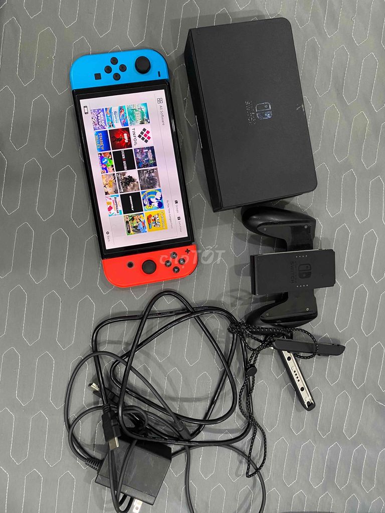 Máy chơi game Nintendo Switch OLED. Mua bán Thiết bị chơi game tại Quận Hà Đông Hà Nội được đăng bởi Vũ Cường hình 1