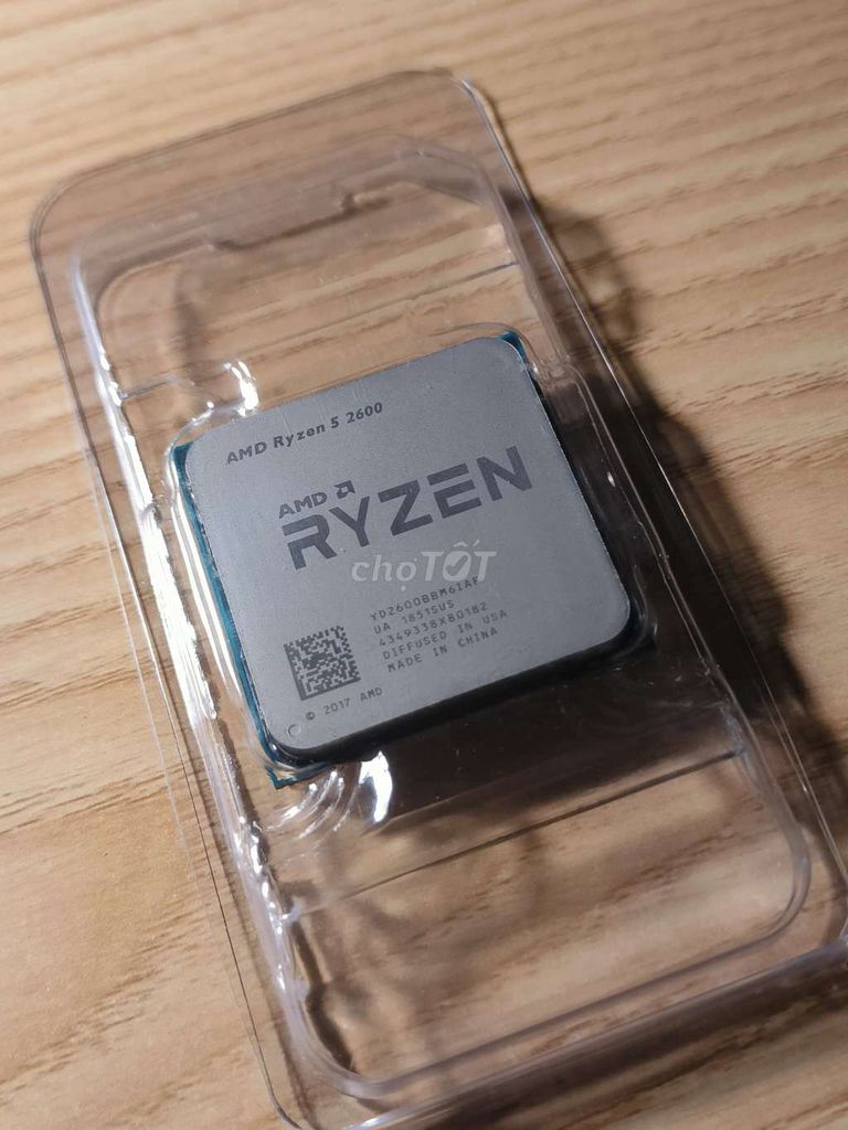 CPU AMD Ryzen 5 2600. Mua bán Linh kiện (RAM, Card...) tại Quận Hà Đông Hà Nội được đăng bởi Bảo Long hình 1