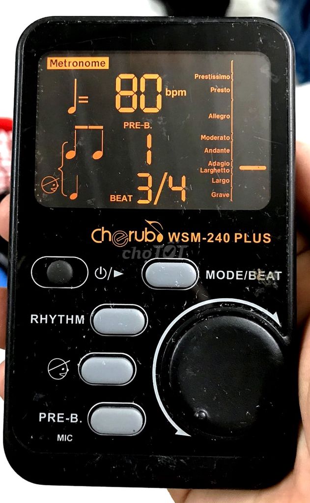 Máy lên dây đàn Cherub WSM-240 PLUS. Mua bán Nhạc cụ tại Quận Phú Nhuận Tp Hồ Chí Minh được đăng bởi Hòa Lê 8 hình 1