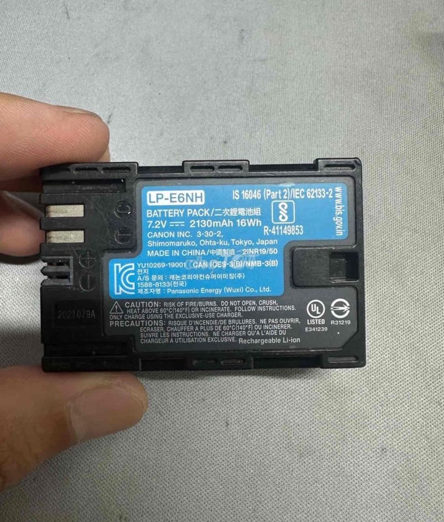 pin canon e6nh. Mua bán Máy ảnh, Máy quay tại Quận Hai Bà Trưng Hà Nội được đăng bởi Minh Tiến hình 1