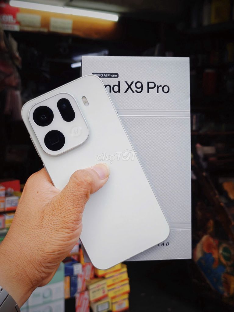 Oppo Find X9 Pro 16.512G Trắng Fb VN Care BH 2027. Mua bán Điện thoại tại Quận 5 Tp Hồ Chí Minh được đăng bởi Trải Nghiệm Phone hình 1