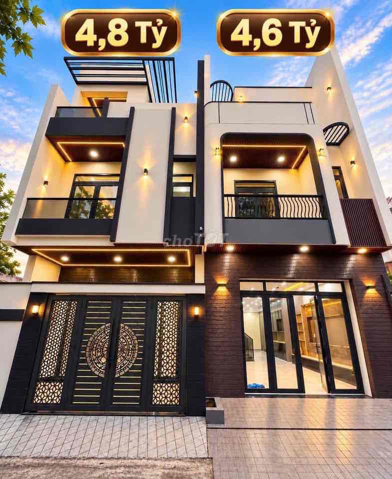 bán nhà 2 lầu mới siêu đẹp phường bửu hoà hẻm 1 xẹt