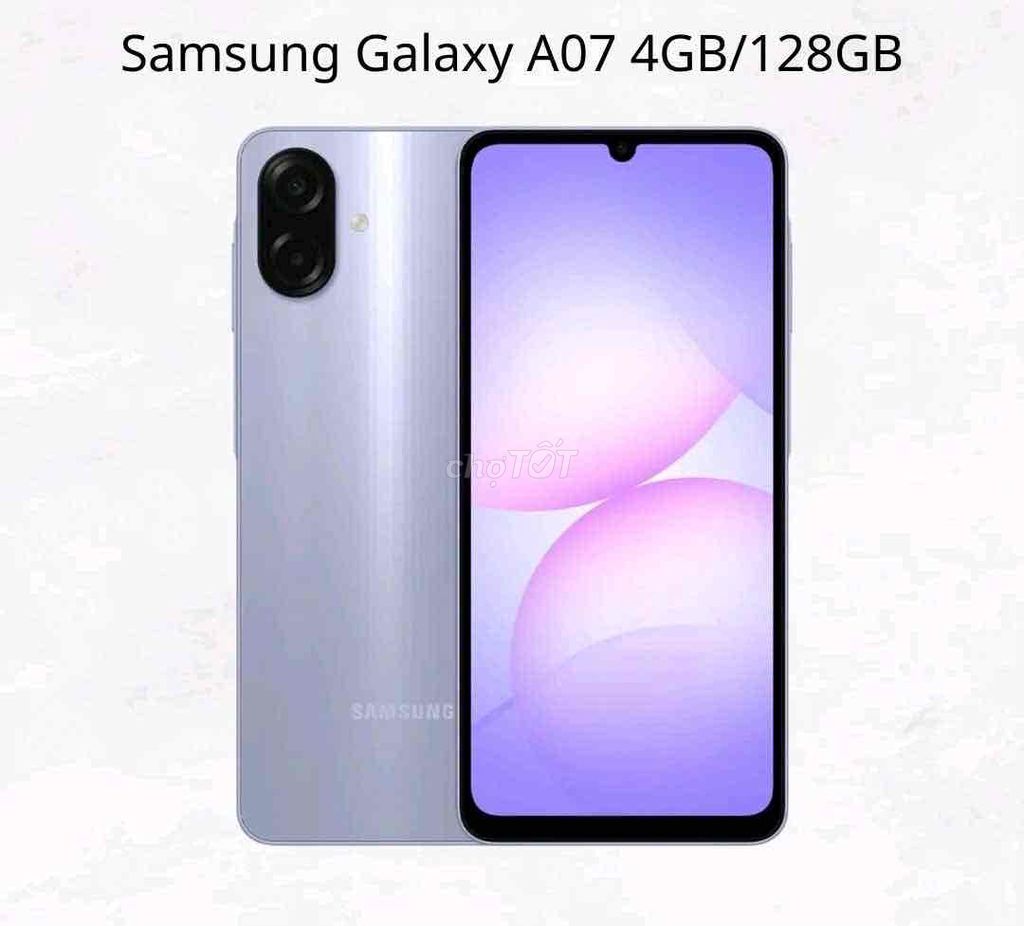 Samsung Galaxy A07 4GB/128GB Tím. Mua bán Điện thoại tại Quận 7 Tp Hồ Chí Minh được đăng bởi Mr Khang hình 1