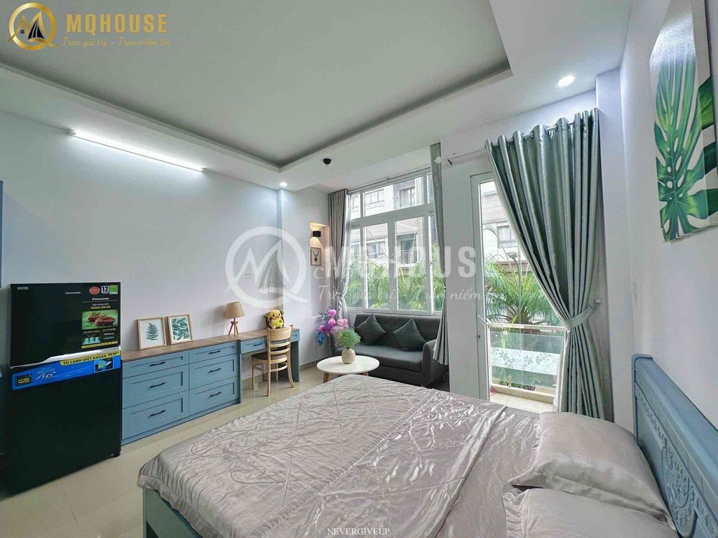 🏡Studio Ban Công,Cửa Sổ Gần GTVT, Ngoại Thương, Hồng Bàng Rộng 40m2