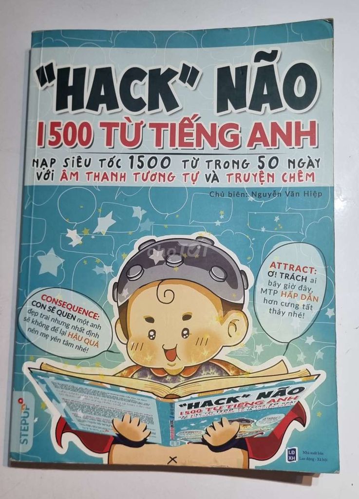 Hack não 1500 từ tiếng anh (pass lại sách chưa sd)