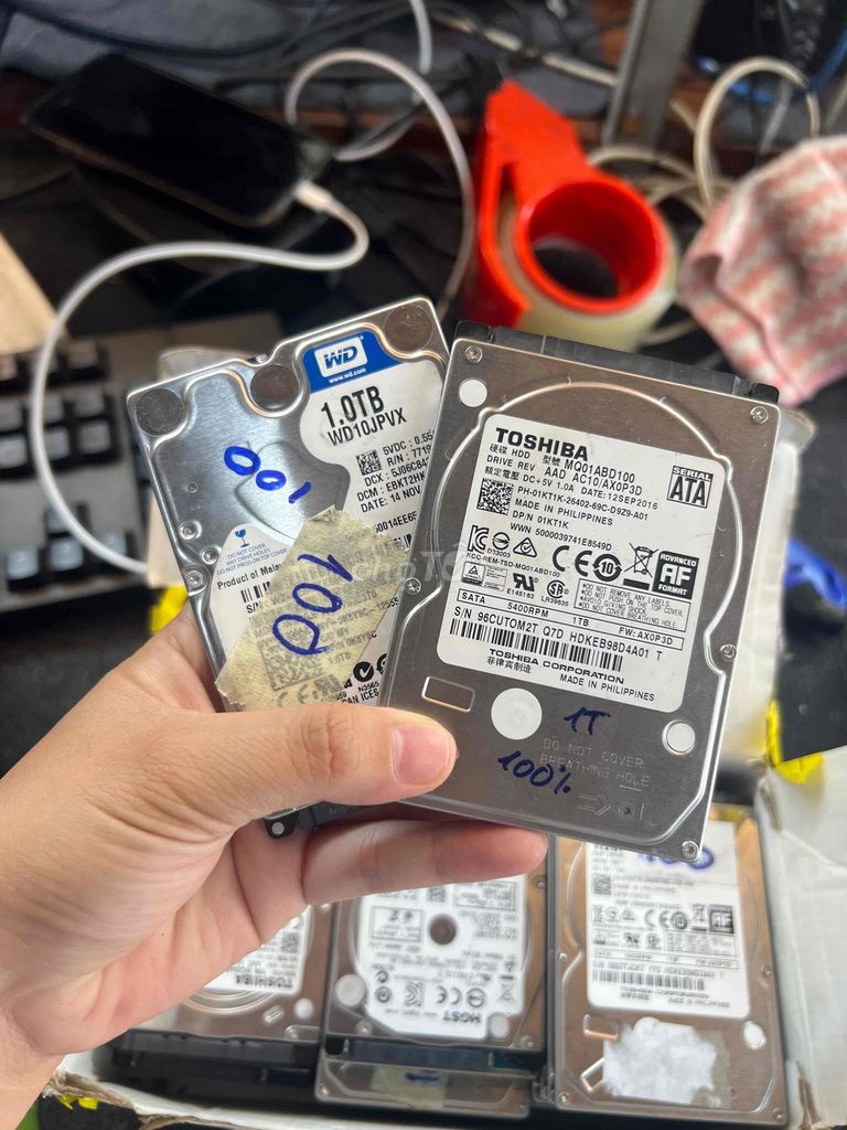 Ổ cứng HDD WD 1TB 2.5 inch đã dùng. Mua bán Linh kiện (RAM, Card...) tại Quận Phú Nhuận Tp Hồ Chí Minh được đăng bởi tiến tài 770 nguyễn kiệm p4 quận phú nhuận hình 1