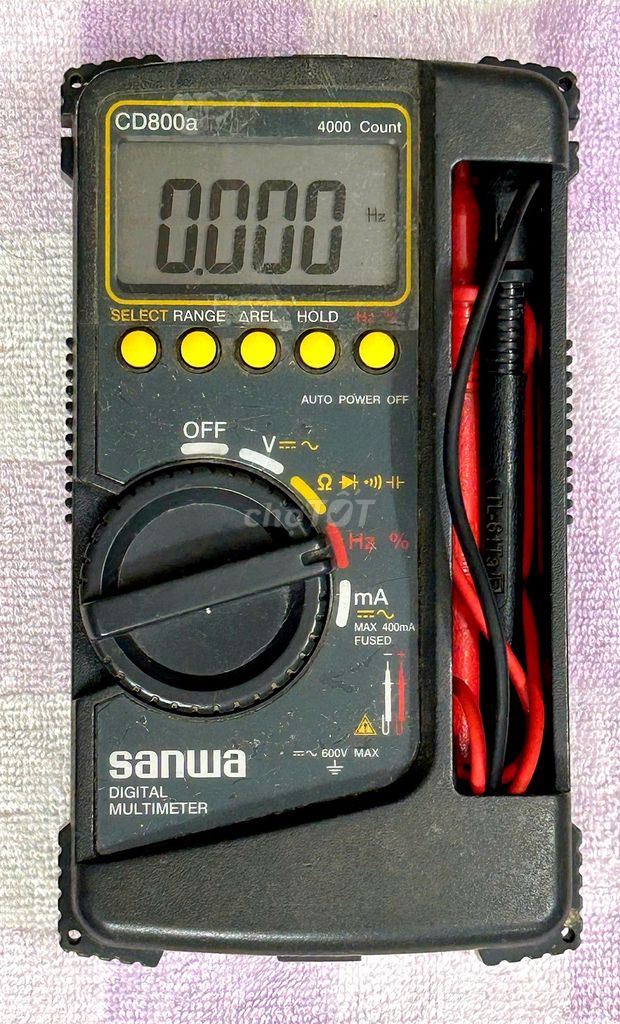 Đồng hồ đo vạn năng Sanwa CD800A Đen. Mua bán Đồ chuyên dụng, Giống nuôi trồng tại Quận Phú Nhuận Tp Hồ Chí Minh được đăng bởi hoale 6 hình 1
