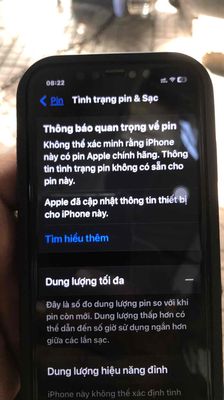 iPhone 11 Đã thay màn hình lô Hư pin Hư Face