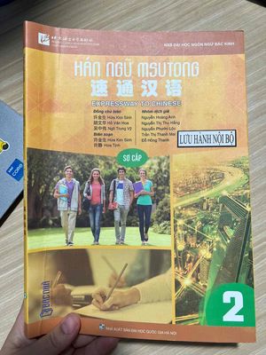 Sách Hán ngữ MSUTONG tập 2. Mua bán Sách tại Quận 7 Tp Hồ Chí Minh được đăng bởi Quang Ha