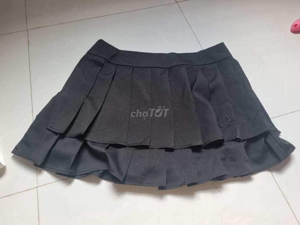 Chân váy Nữ xếp ly vải mềm mại. Mua bán Quần áo tại Huyện Châu Thành Kiên Giang được đăng bởi balle capuchiano hình 1