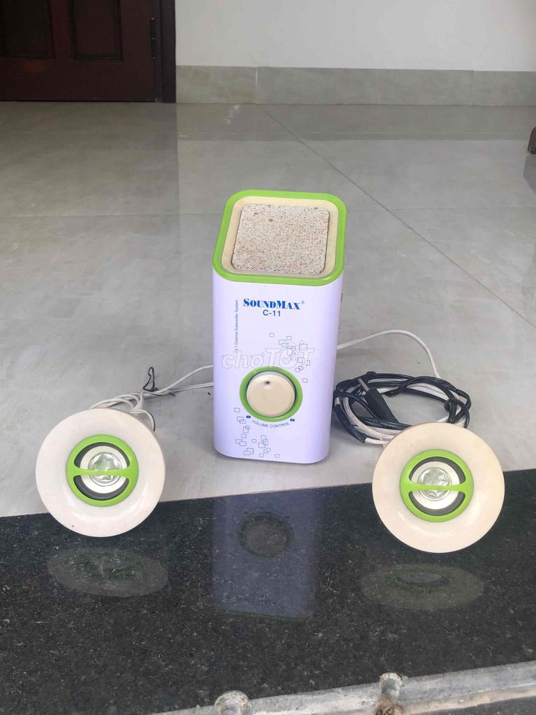 Loa vi tính SoundMax C-11 Trắng, Xanh lá. Mua bán Tivi, Âm thanh tại Thành phố Hội An Quảng Nam được đăng bởi Dinh Quynh hình 1