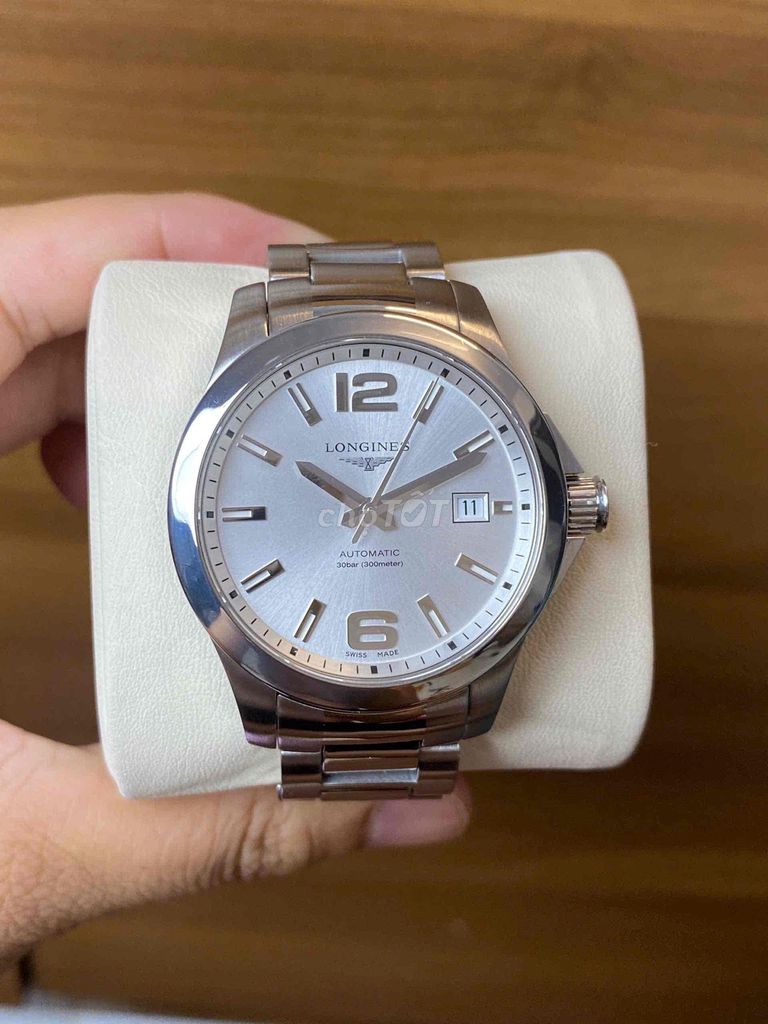 Longines Conquest L3.776.4.76.6 39mm Bạc. Mua bán Đồng hồ tại Quận Bình Thạnh Tp Hồ Chí Minh được đăng bởi nguyen thuc Định hình 1